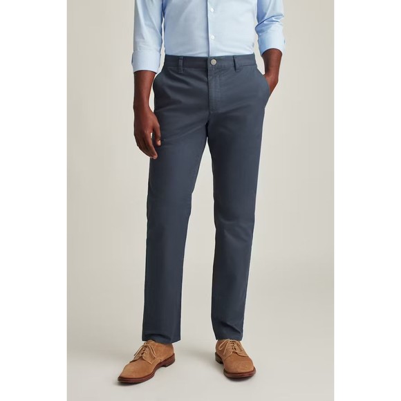 Bonobos Original Stretch Washed Chino Khaki Skinny Fit After Midnights 33 /32